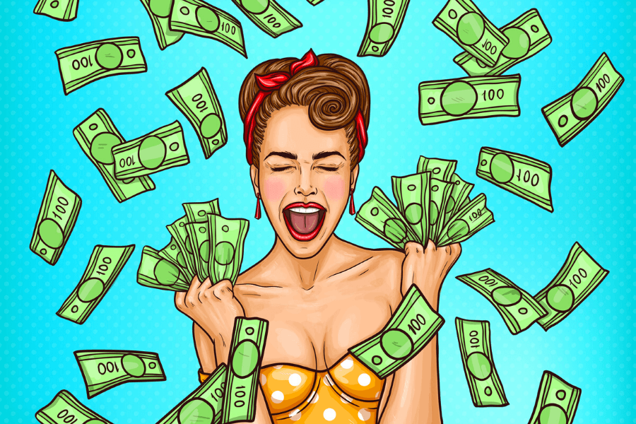 how to make money as an attractive female?